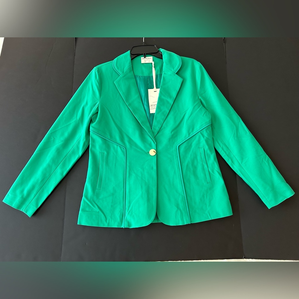 Vibrant Emerald Women's Blazer